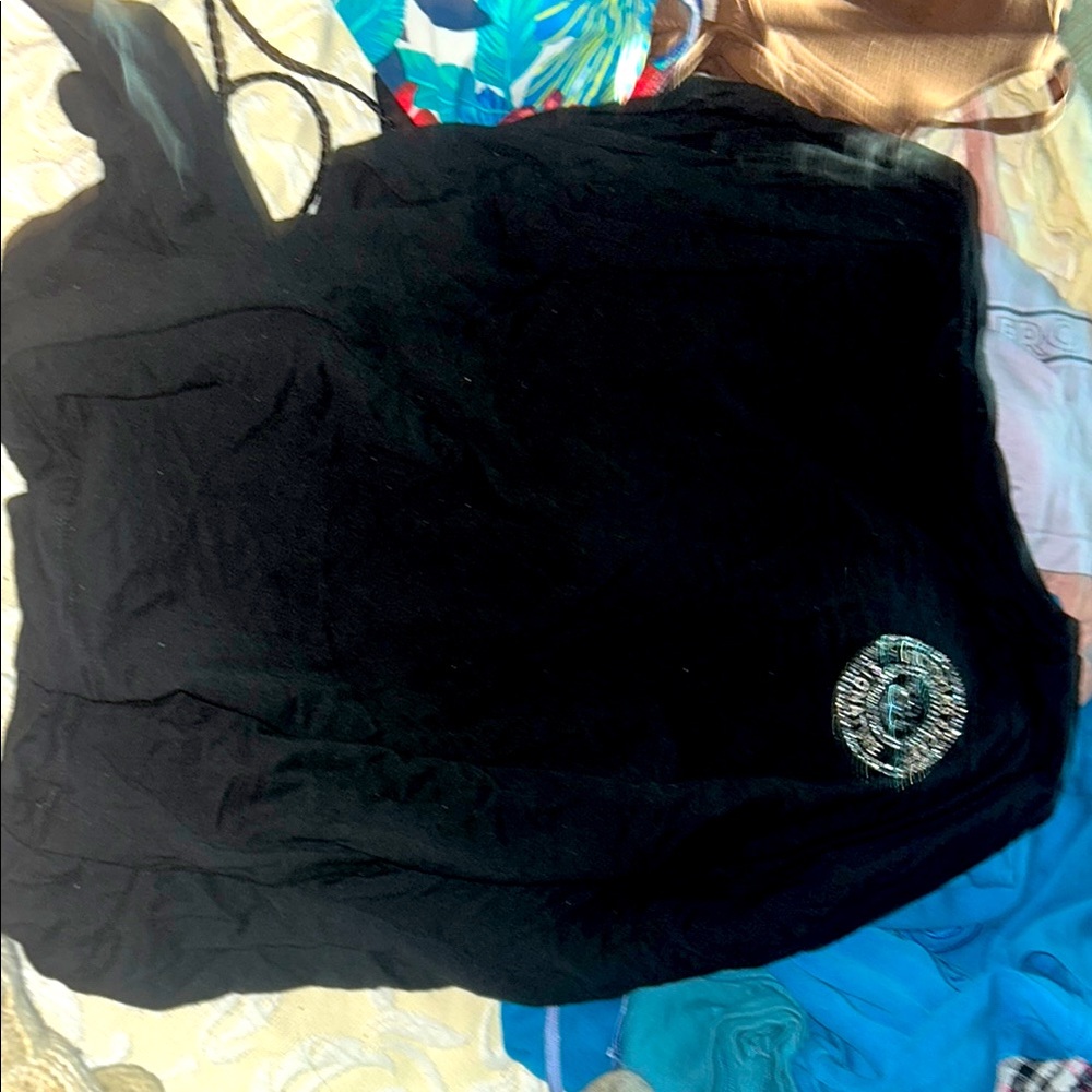 Victoria's Secret Black Long Sleeve Tee